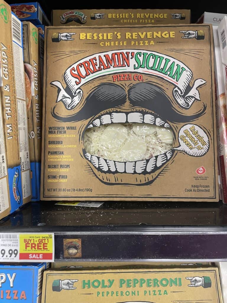 screamin cicilian kroger shelf image