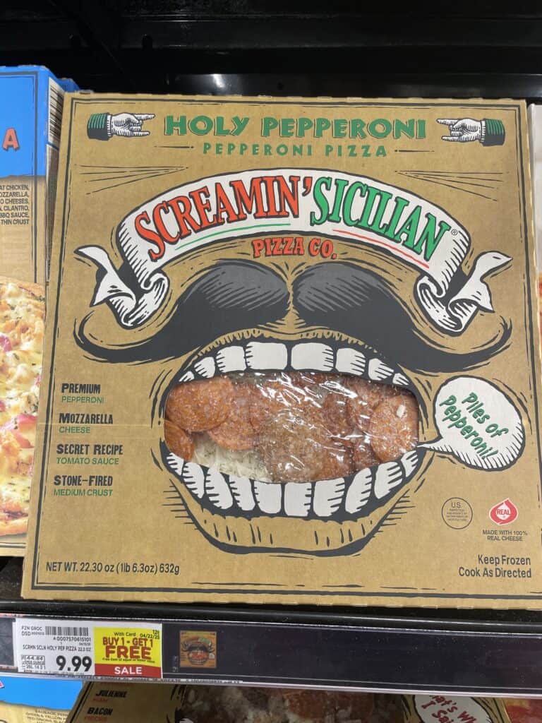 screamin cicilian kroger shelf image