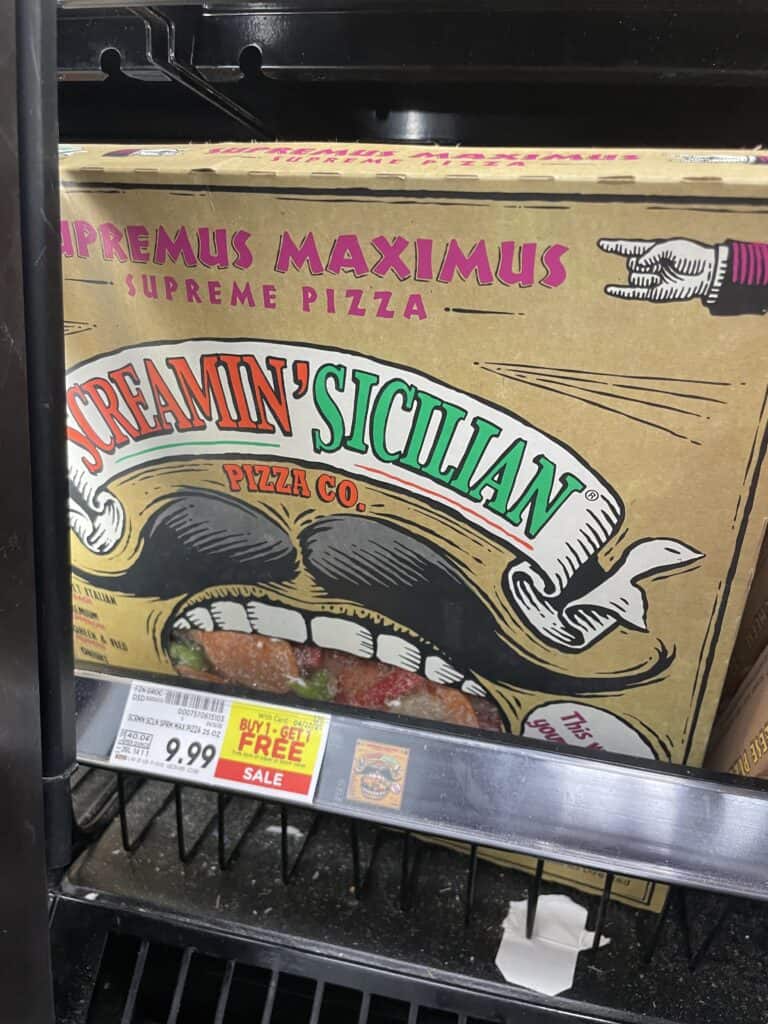 screamin cicilian kroger shelf image