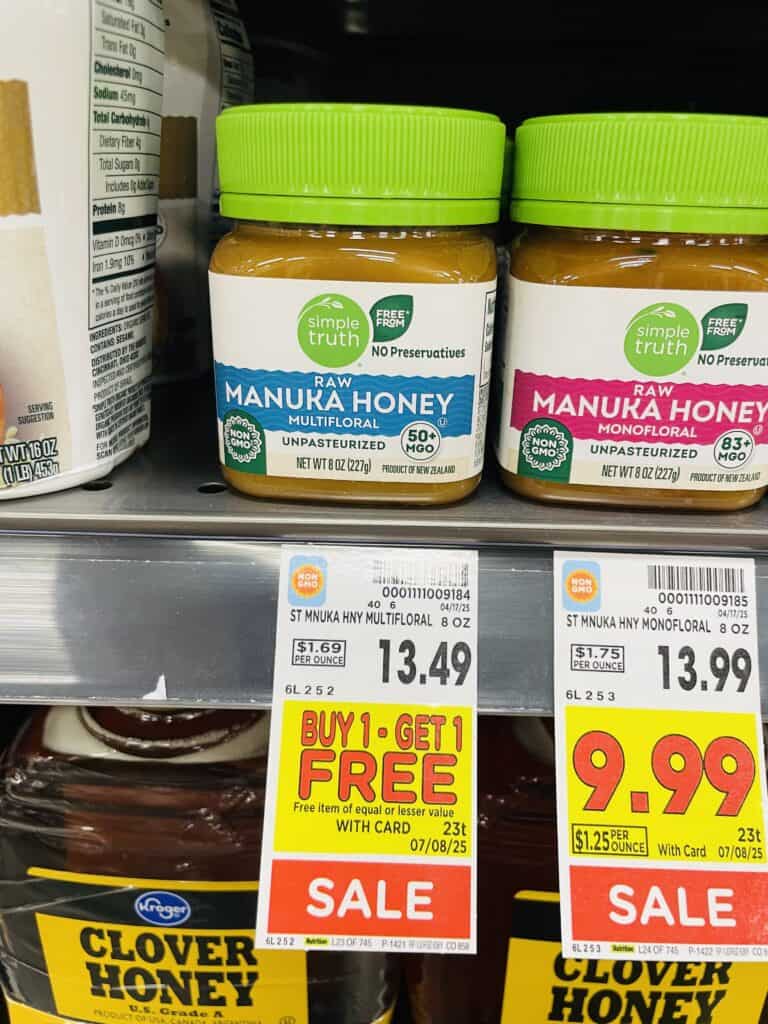 sto manuka honey kroger shelf image