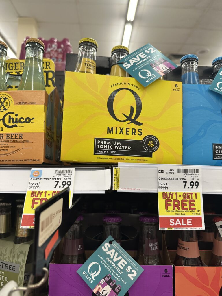 Q Mixers Kroger Shelf Images 