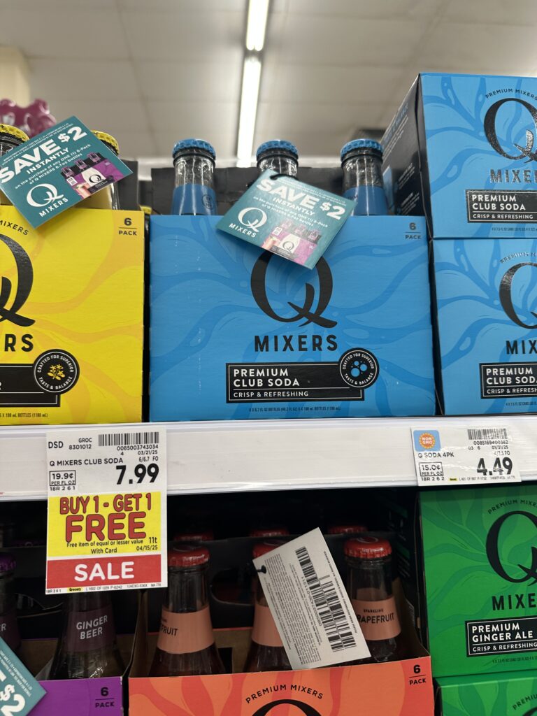 Q Mixers Kroger Shelf Images 