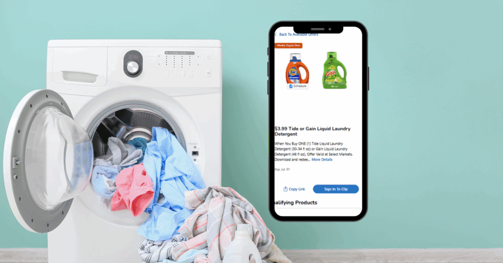 Tide Gain Kroger Digital Coupon