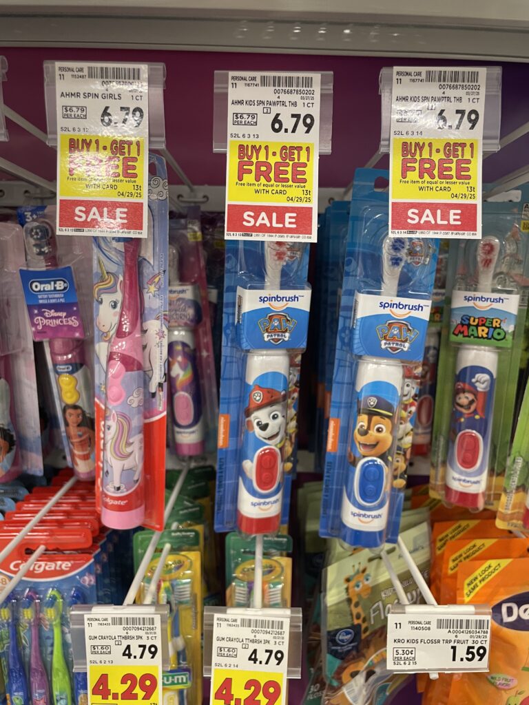 arm and hammer spinbrush kroger shelf image (1)