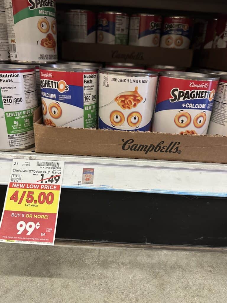 campbell's spaghettios kroger shelf image (1)