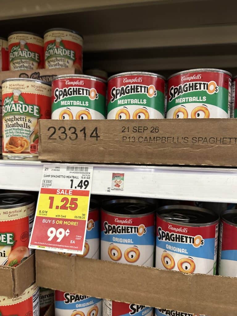 campbell's spaghettios kroger shelf image (1)