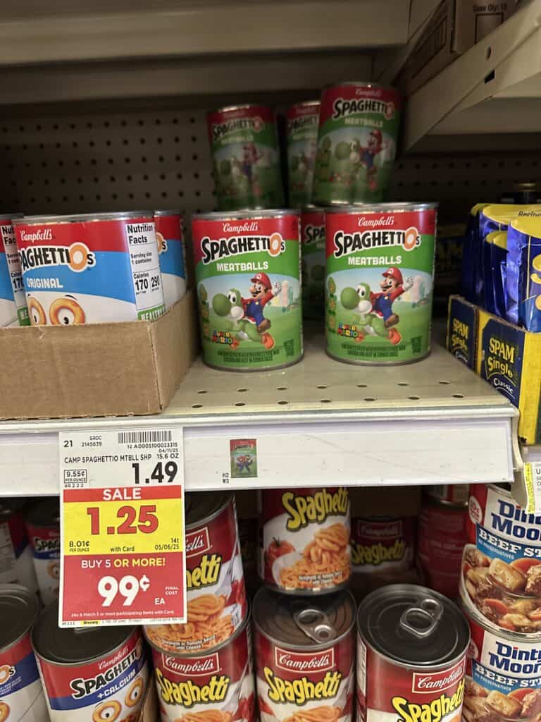 campbell's spaghettios kroger shelf image (1)