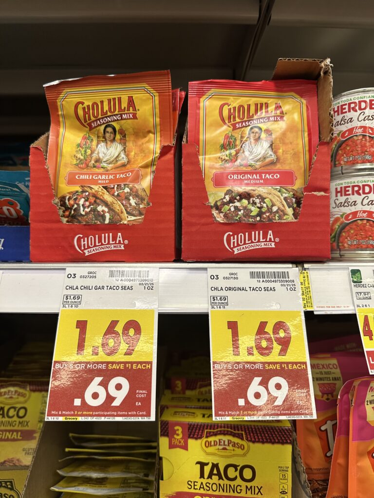 cholula kroger shelf image
