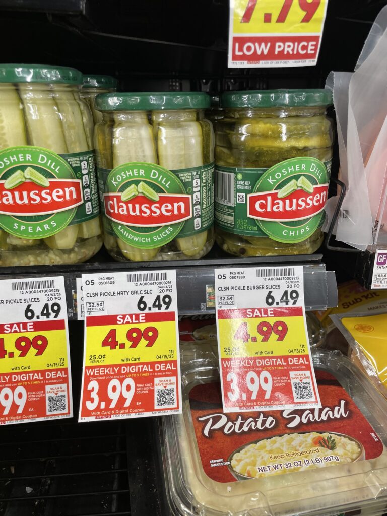 claussen pickles kroger shelf image (1)