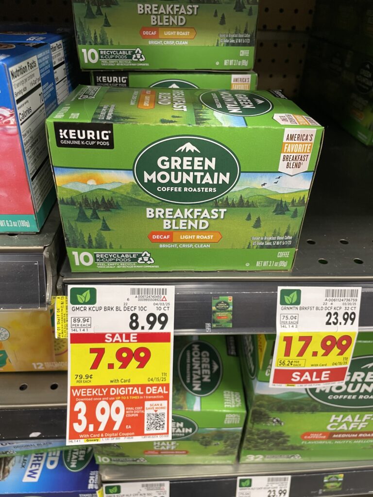 coffee kcups kroger shelf image (1)