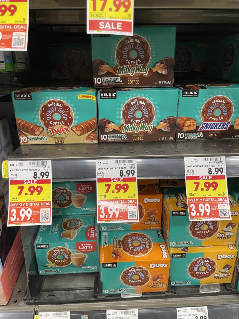 coffee kcups kroger shelf image (1)