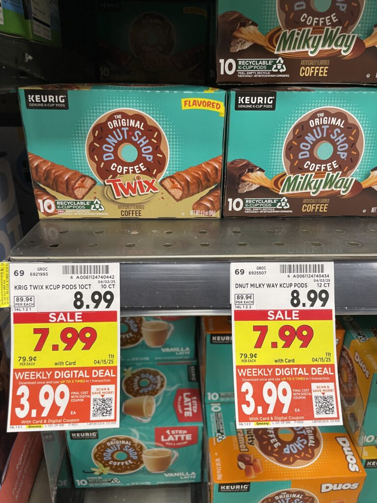 coffee kcups kroger shelf image (1)