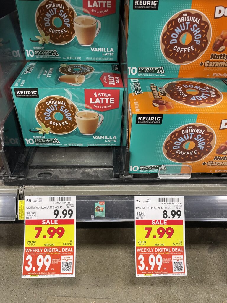 coffee kcups kroger shelf image (1)