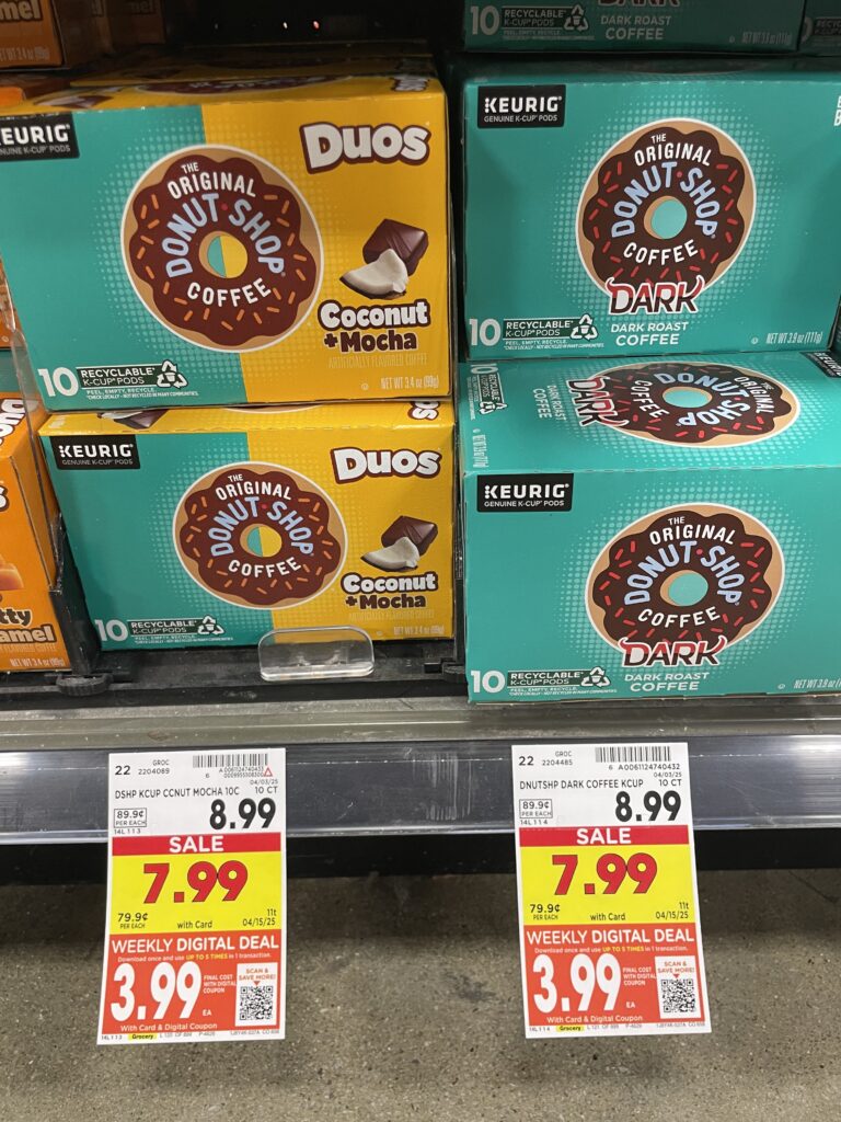 coffee kcups kroger shelf image (1)