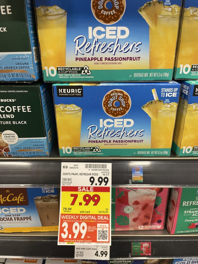 coffee kcups kroger shelf image (1)