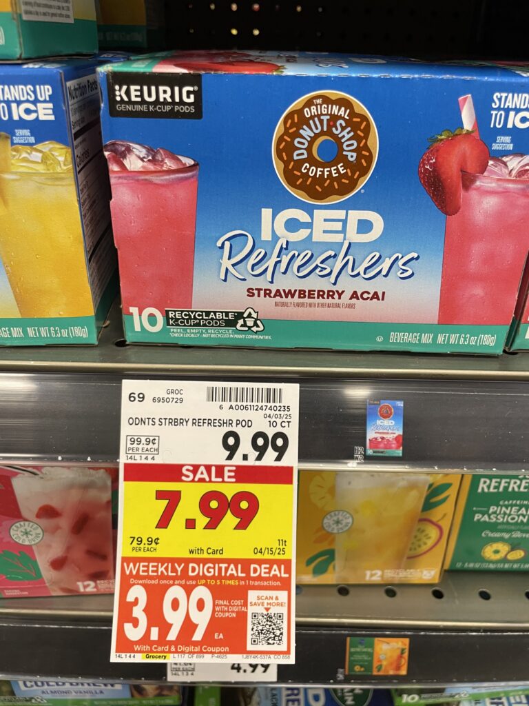 coffee kcups kroger shelf image (1)