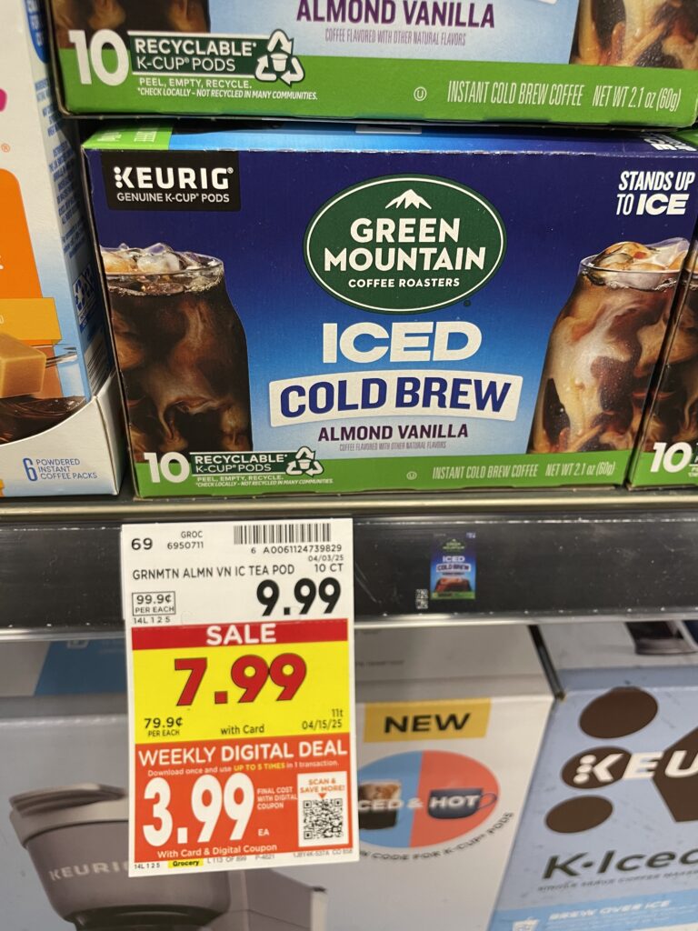 coffee kcups kroger shelf image (1)