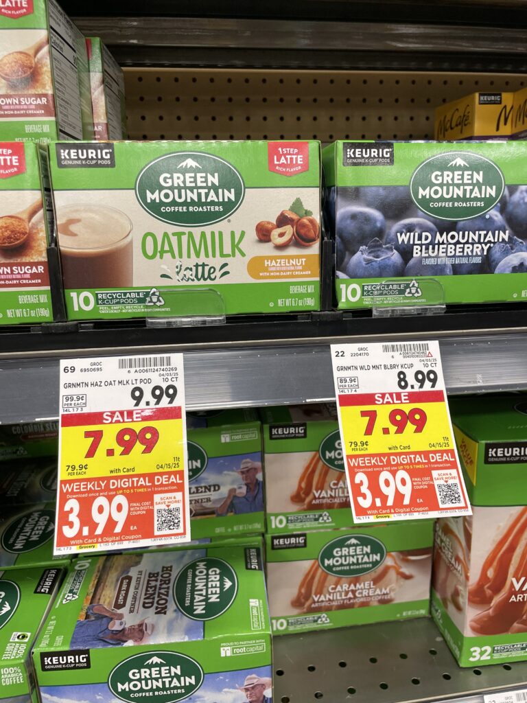 coffee kcups kroger shelf image (1)