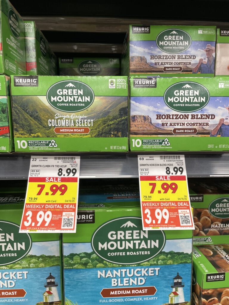 coffee kcups kroger shelf image (1)