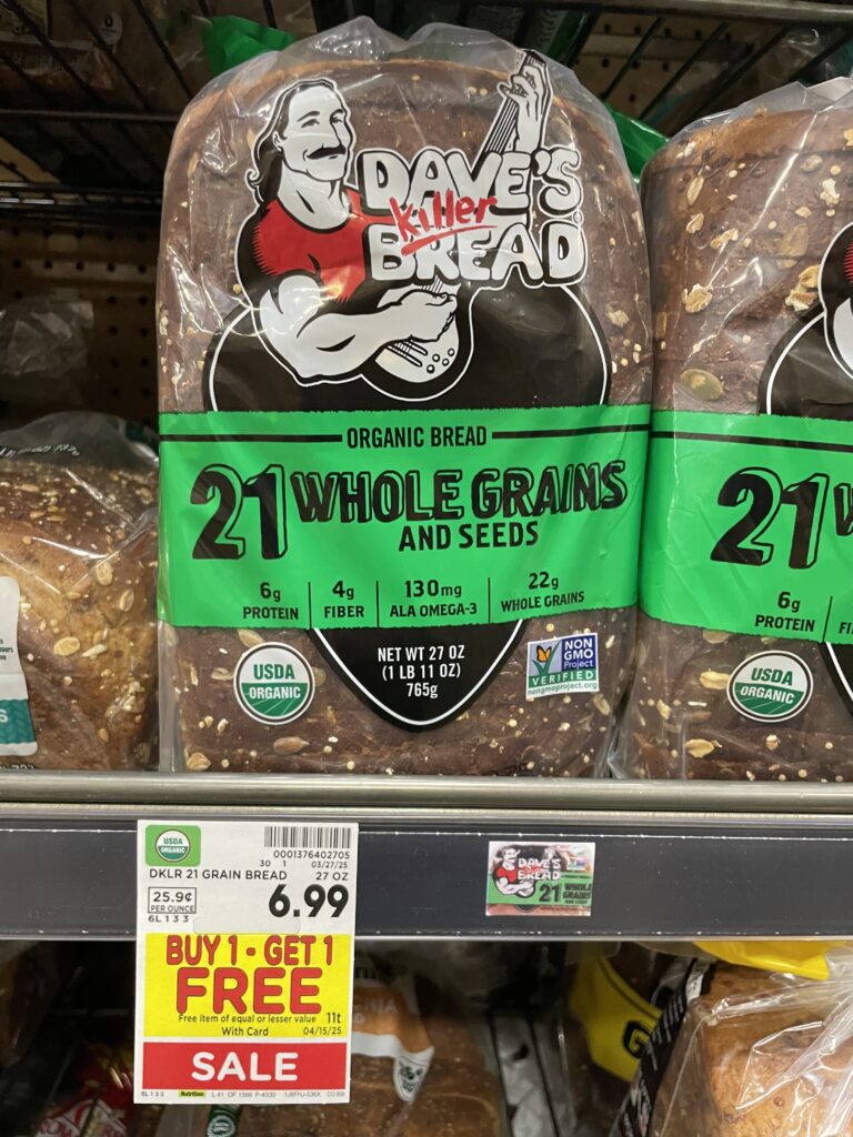 dave's killer bread kroger shelf image (1)