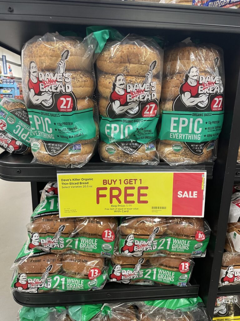 dave's killer bread kroger shelf image (1)