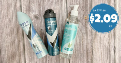 degree sprays and skintimate oil kroger krazy
