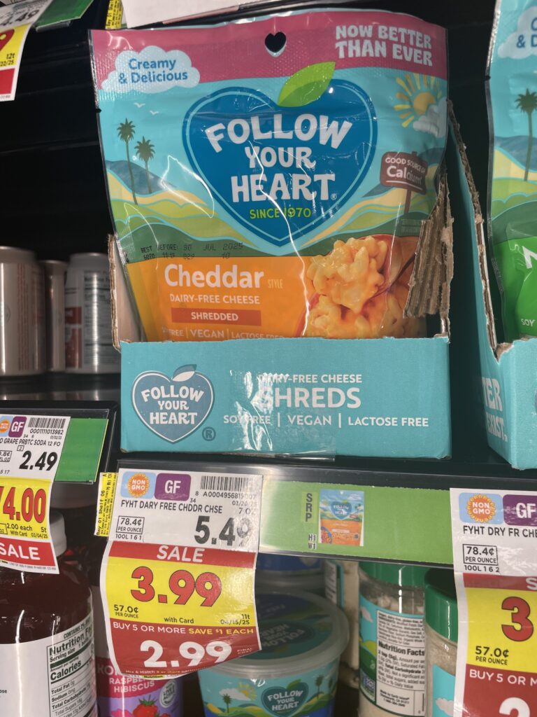 follow your heart cheese kroger shelf image (1)