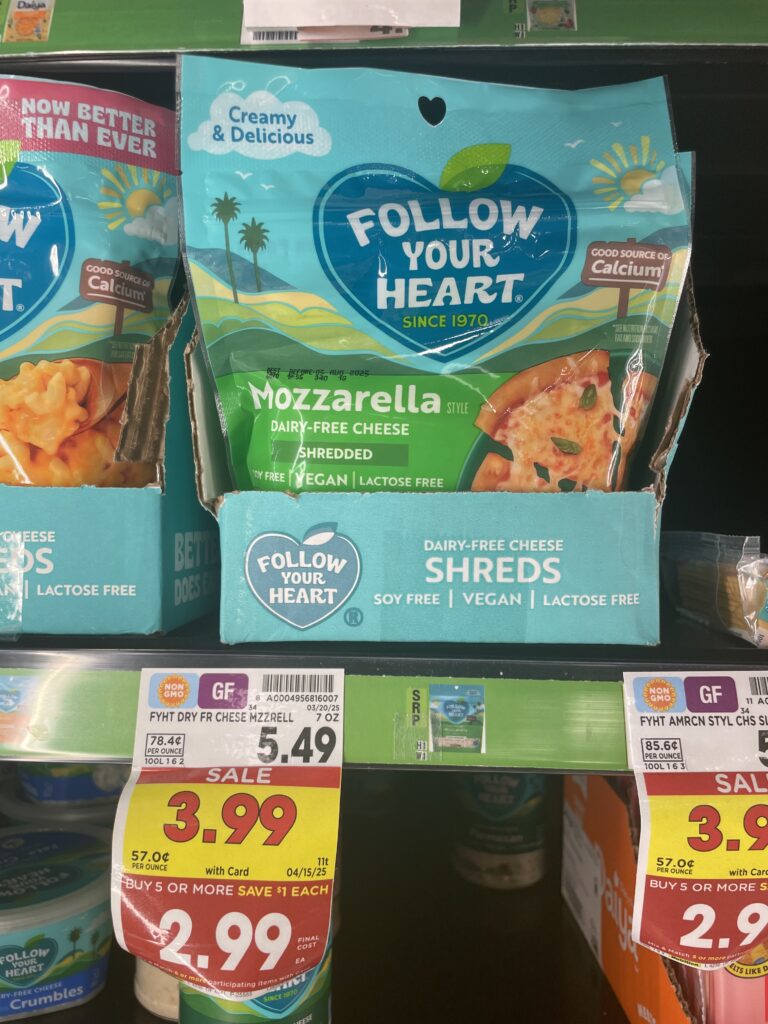 follow your heart cheese kroger shelf image (1)