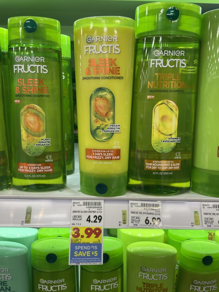 garnier fructis kroger shelf image (1)