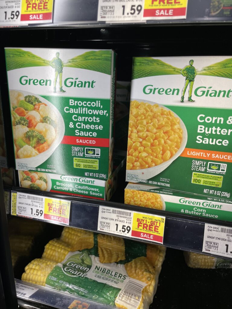 green giant veggies kroger shelf image (1)