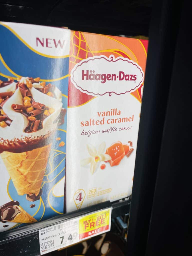 haagen dazs ice cream kroger shelf image (1)