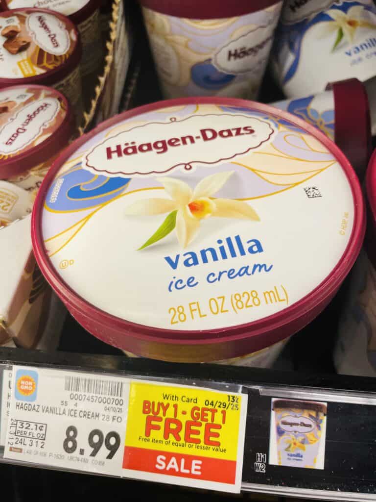 haagen dazs ice cream kroger shelf image (6)