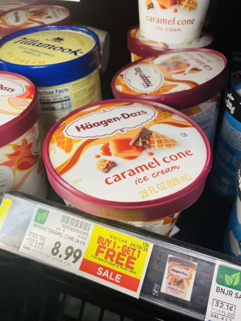 haagen dazs ice cream kroger shelf image (6)