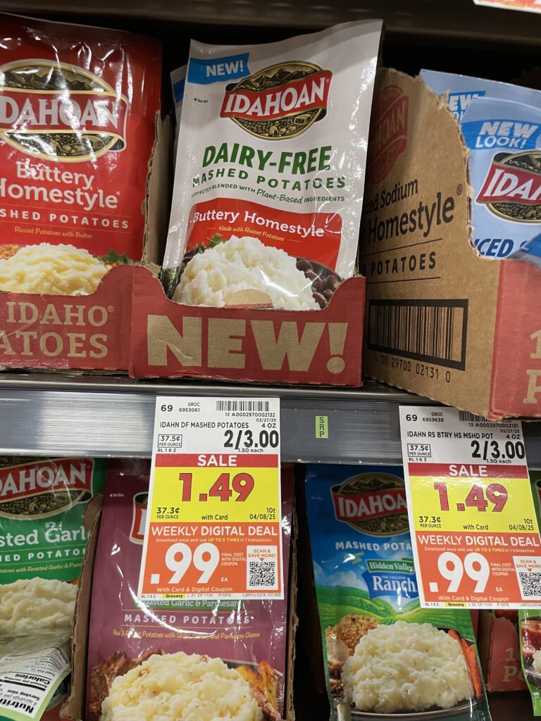 idahoan potatoes kroger shelf image (1)