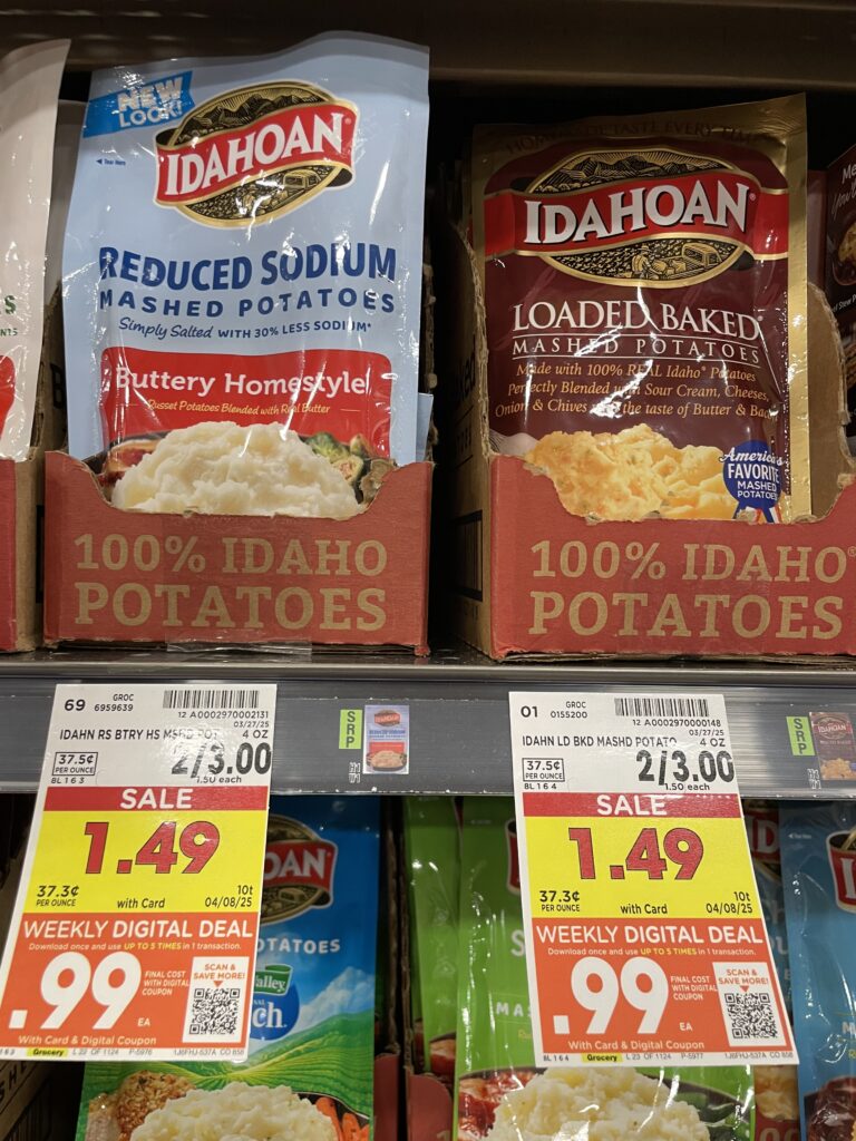 idahoan potatoes kroger shelf image (1)