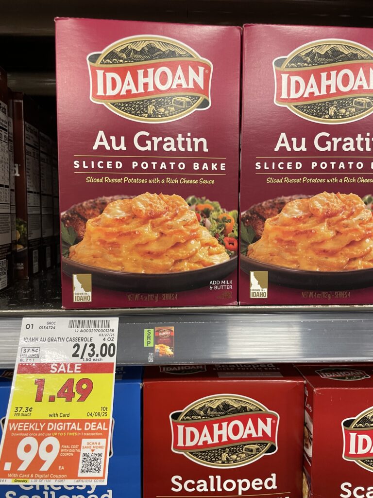 idahoan potatoes kroger shelf image (1)