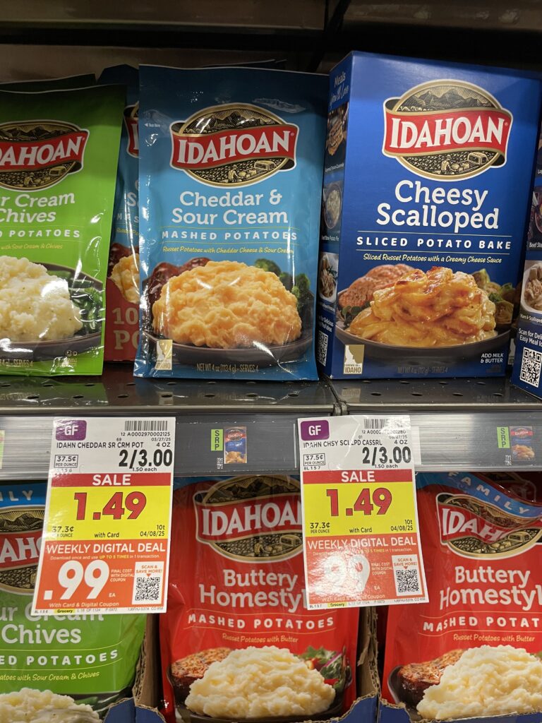 idahoan potatoes kroger shelf image (1)