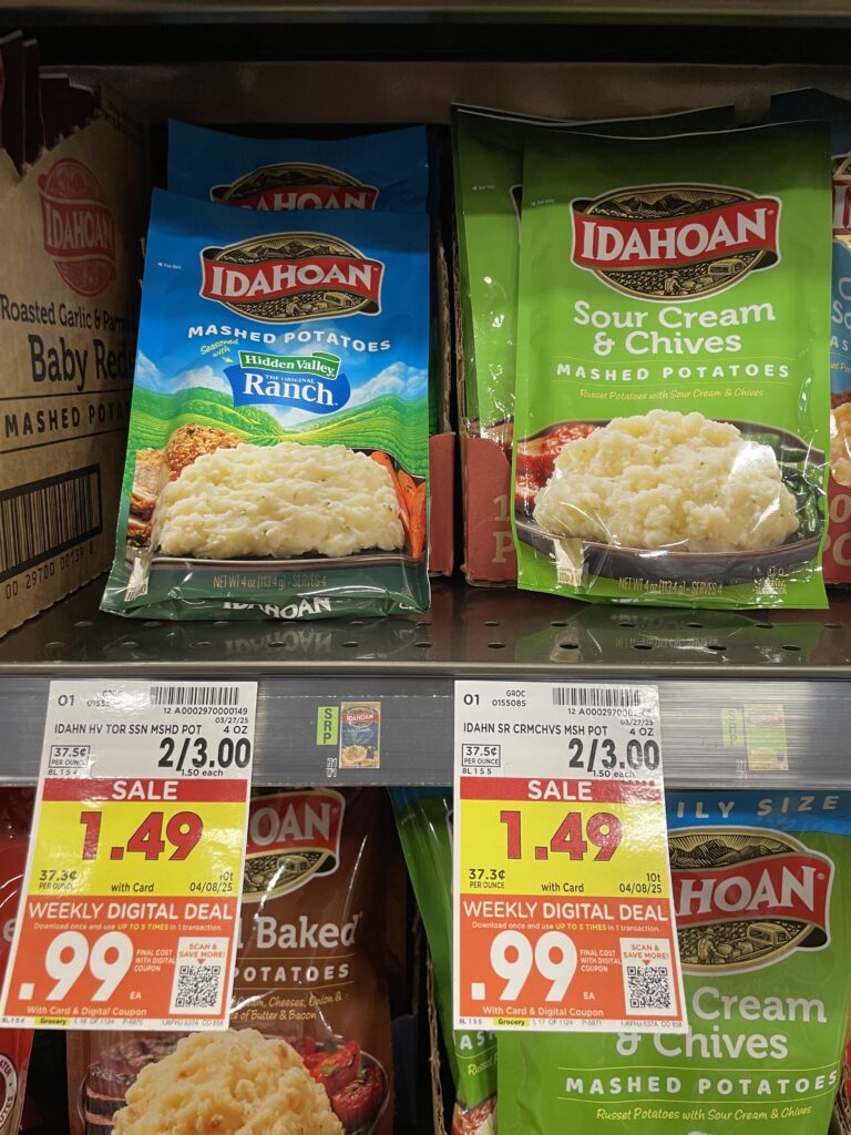 idahoan potatoes kroger shelf image (1)