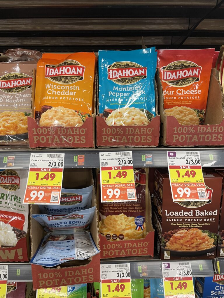 idahoan potatoes kroger shelf image (1)