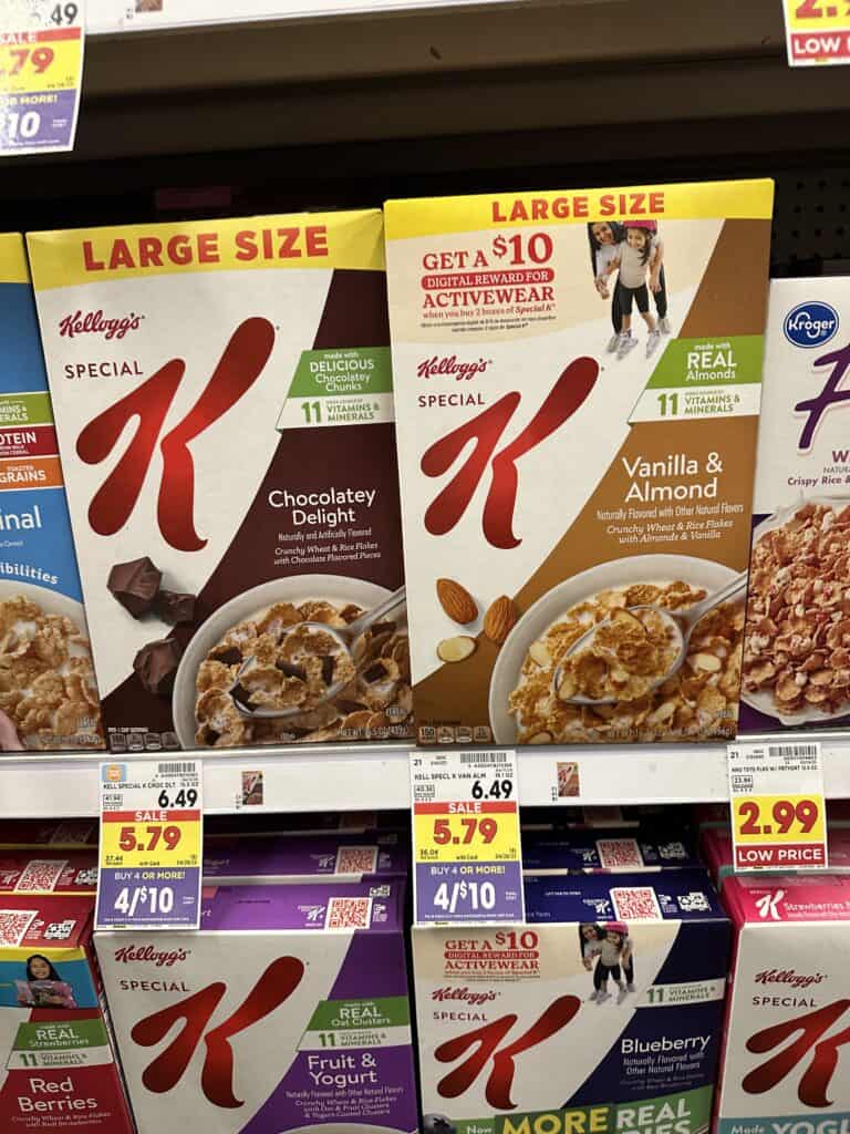 kellogg's L cereal kroger shelf image (10)