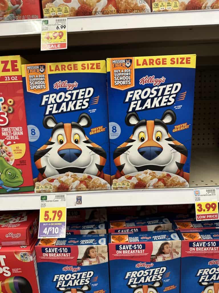 kellogg's L cereal kroger shelf image (10)