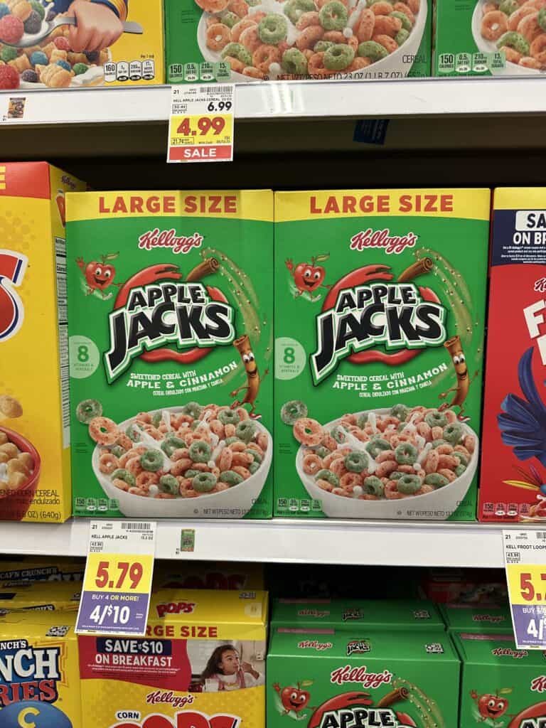kellogg's L cereal kroger shelf image (10)