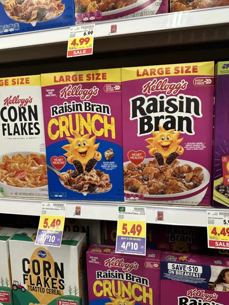 kellogg's L cereal kroger shelf image (10)