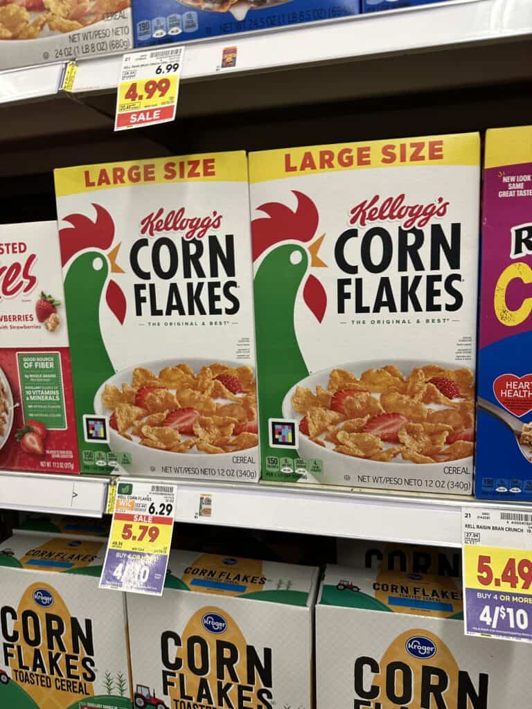 kellogg's L cereal kroger shelf image (10)