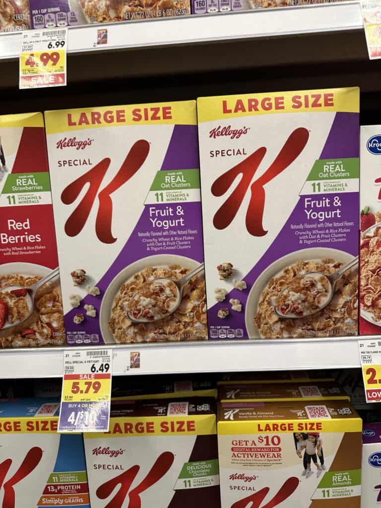 kellogg's L cereal kroger shelf image (10)