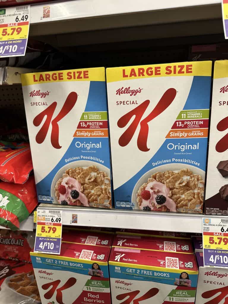 kellogg's L cereal kroger shelf image (10)