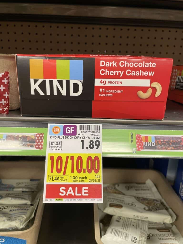 kind bars kroger shelf image (1)