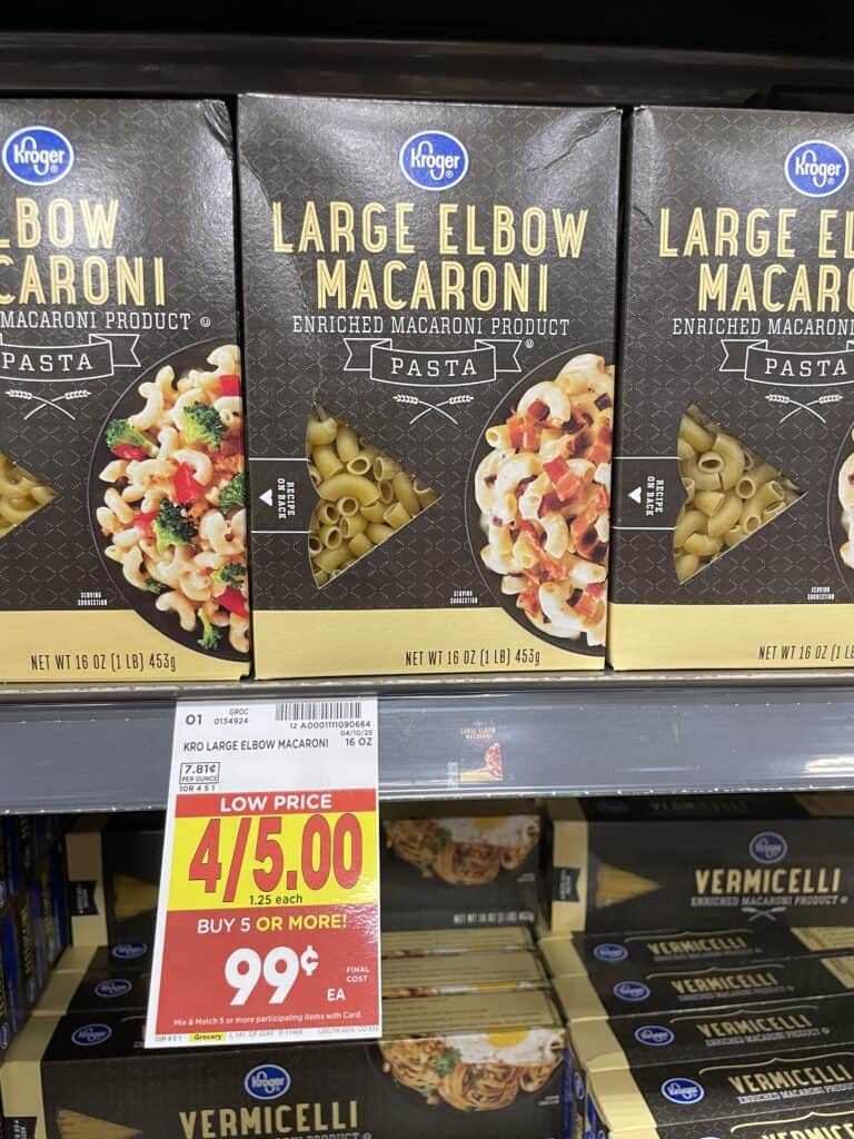 kroger pasta shelf image (7)