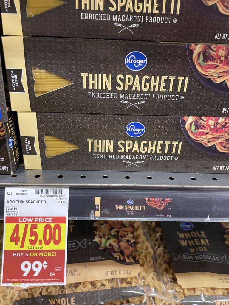 kroger pasta shelf image (7)