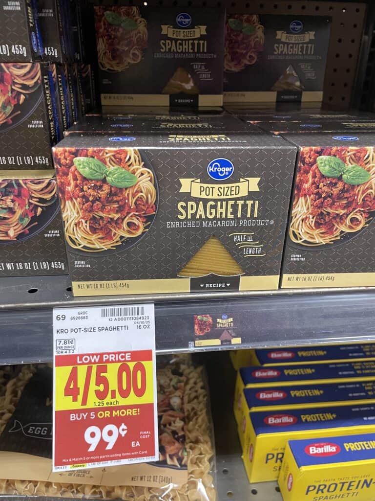 kroger pasta shelf image (7)